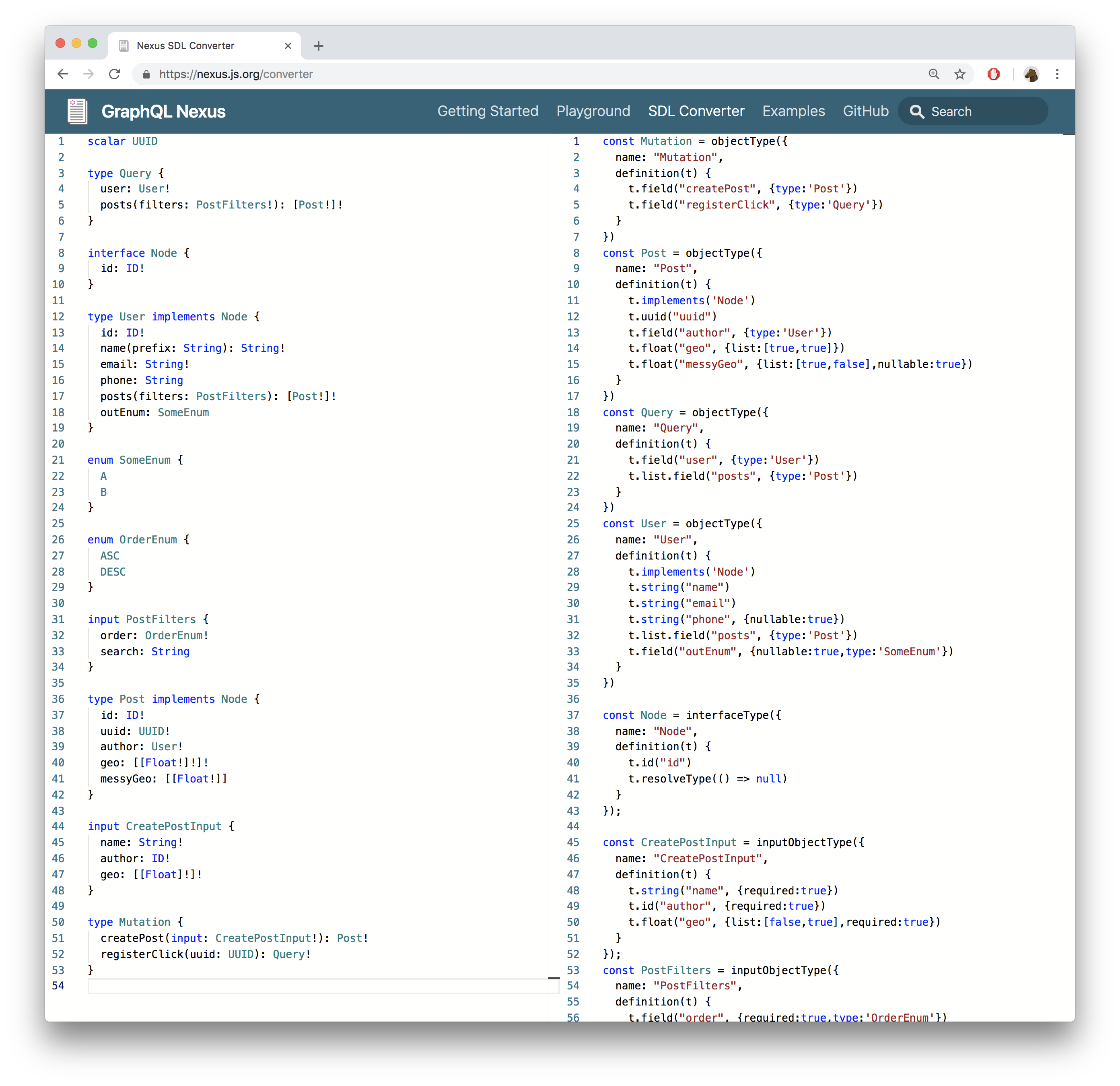 SDL converter